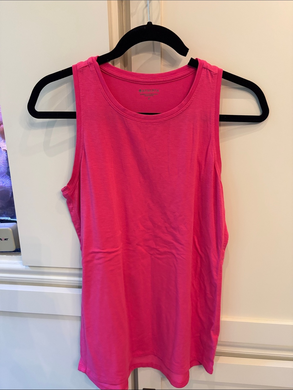 Athleta Hot Pink Athletic Tank Top